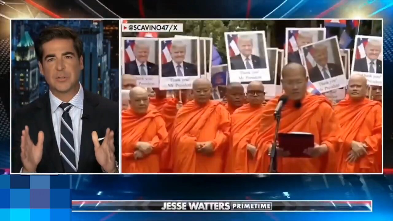 BREAKING: 70 THOUSAND MONKS just NOMINATED President Trump for the NOBEL PEACE PRIZE 🚨
