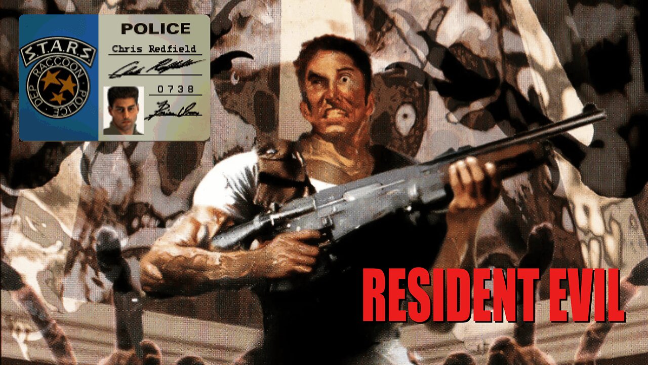 Resident Evil 1 Director’s Cut | Chris Redfield Full PS1 Longplay - Full Gameplay PS1 Retro Horror
