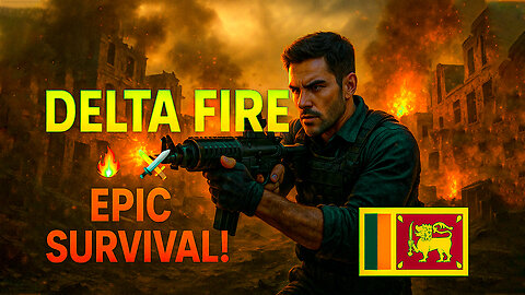 Delta Fires ⚔️ | Survival Against All Odds 💥 | Epic Gameplay Sri Lanka 🇱🇰