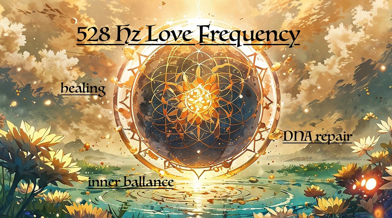 528 hz Love Frequency - 9 minute meditation with didgeridoo