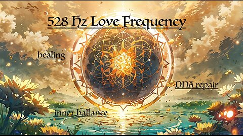 528 hz Love Frequency - 9 minute meditation with didgeridoo
