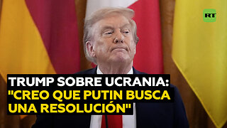 Trump sobre el conflicto ucraniano: "Creo que Putin quiere encontrar una resolución, ya lo veremos"