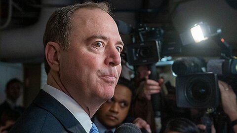 Adam Schiff Meltdown Video After Criminal Referral, Ducks Questions From Reporters