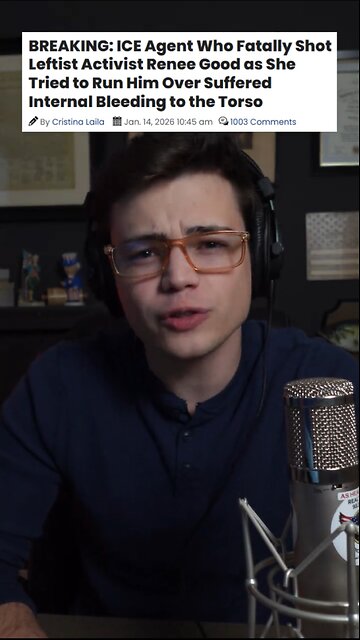 Victor Reacts: Its Almost Like He Was Hit By A Car- ICE Officer Suffered Internal Bleeding!