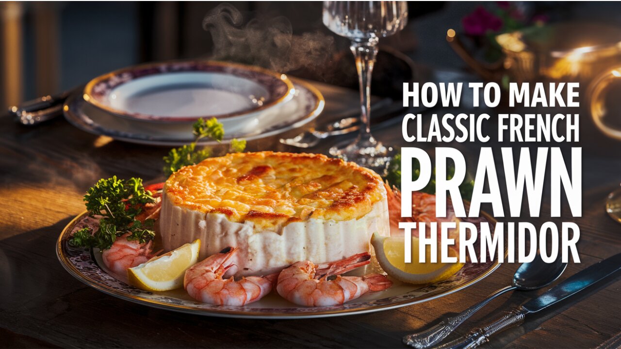 How to Make Classic French Prawn Thermidor.