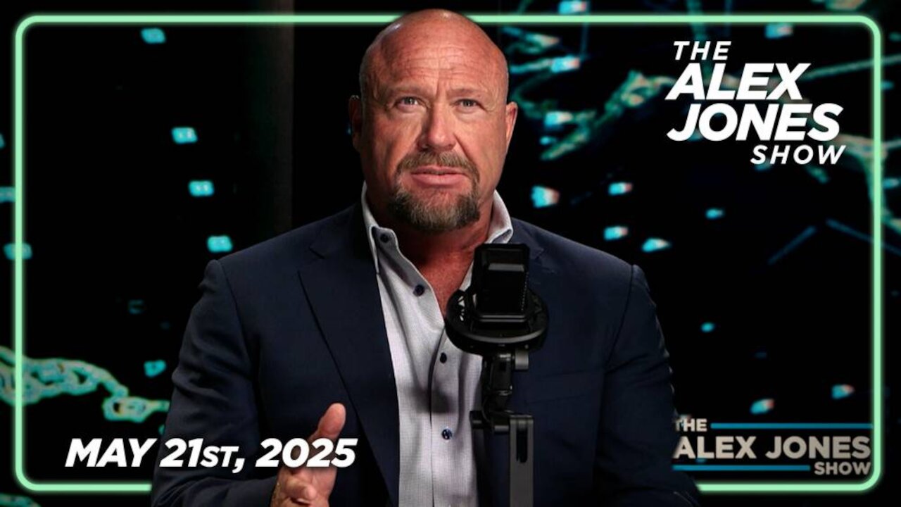THE ALEX JONES SHOW - 5/21/2025: nti-White South African President Cyril Ramaphosa Confronted By Trump Over White Farmer Genocide During White House Meeting In EPIC Fashion! Roger Stone Joins Alex Jones To Reveal The Autopen Coup Plotters Orchestrated By