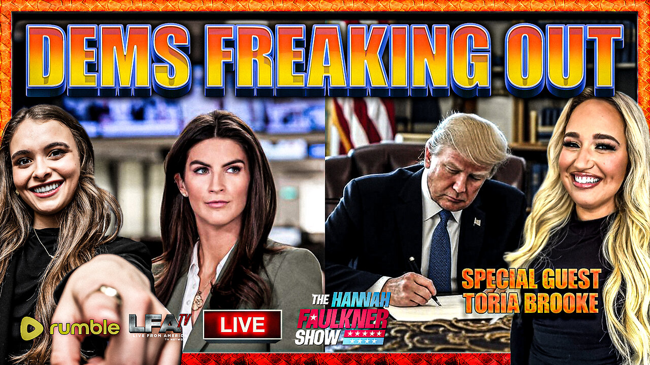 DEMS FREAKING OUT ABOUT TRUMP PARDONS | LIVE WITH HANNAH FAULKNER 5.29.25 3PM