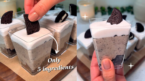 Oreo No-bake cheesecake recipe (vegan)