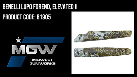 Benelli LUPO Forend, Elevated II - 61905