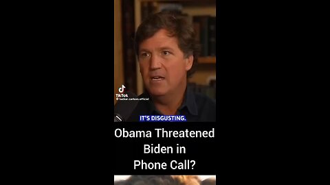 Obama Threatened Biden In Phone Call?