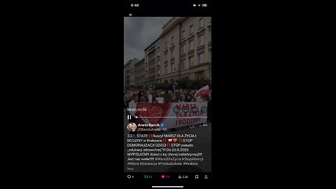 Pro life March in 🇵🇱 Poland