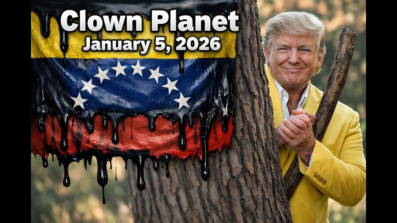 Clown Planet 5 January, 2026: Oil Takeover in Venezuela, Daycare in Minnesota