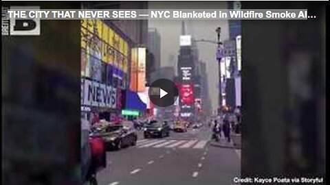 "Wildfire Smoke Envelops NYC in Rare, Unseen Phenomenon"