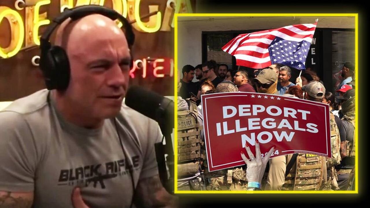 Democrat Machine Use Joe Rogan Comments Out Of Context To Demonize Trumps Essential Deportation Plan