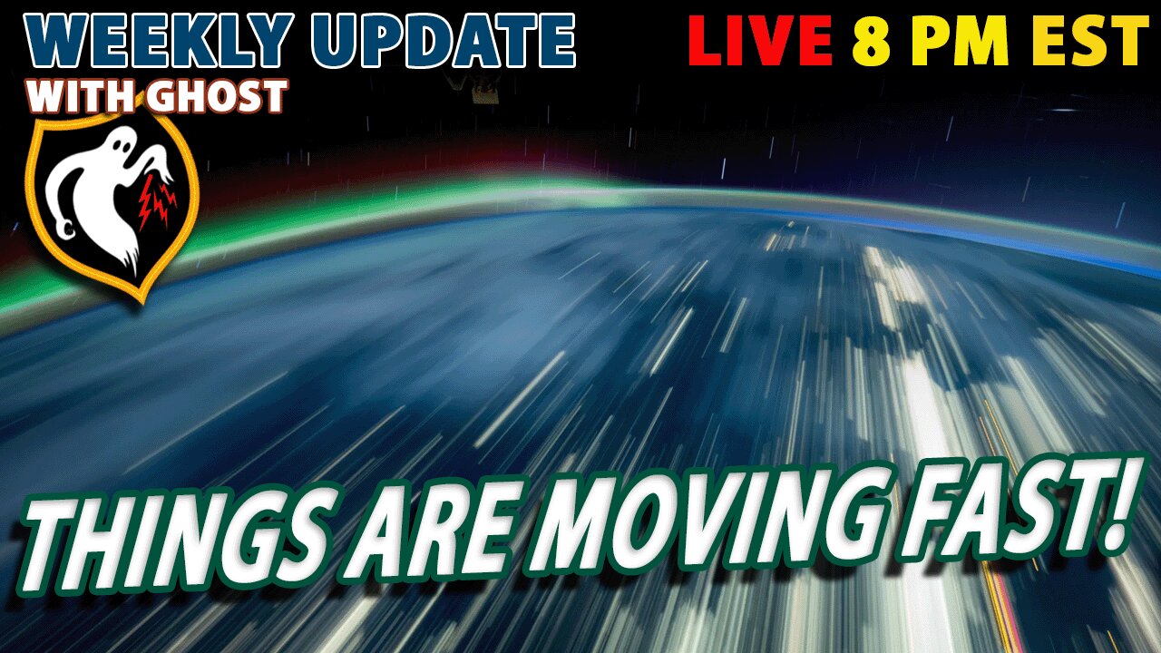 Weekly Update With Ghost | Things Are Moving Fast!