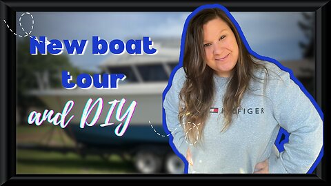 VOD || Boat Tour and cricut vinyl DIY