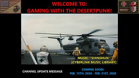 Channel Update Message [FEB. 15TH, 2026 – FEB. 21ST, 2026]