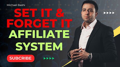 The ‘Set It & Forget It’ Affiliate System That Works While You Sleep