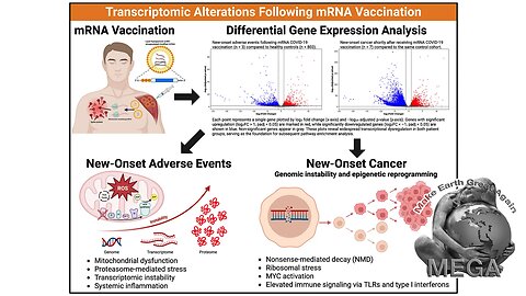 BREAKING STUDY: mRNA Injections Induce Severe, Long-Lasting Genetic Disruption Linked to Cancer and Chronic Disease