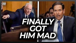 Listen to Room Go Quiet as Rubio Makes Senator Regret Saying This