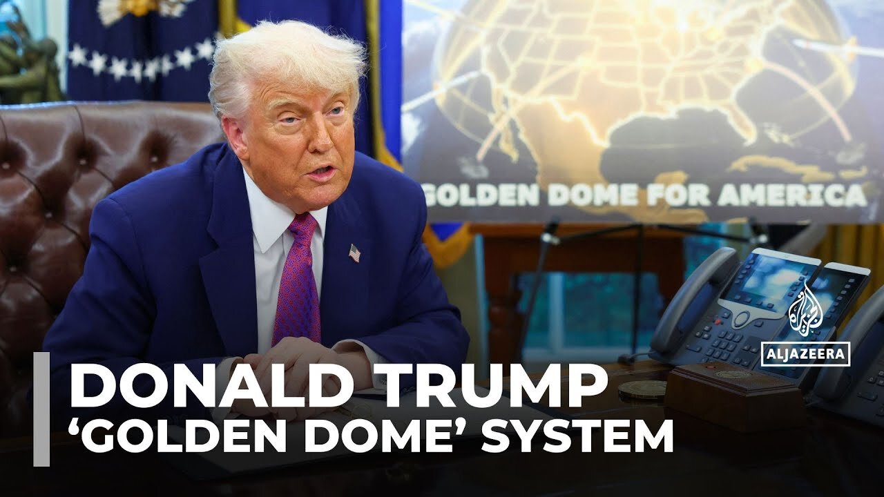 Trump says US will put weapons in space as part of _Golden Dome_ plan