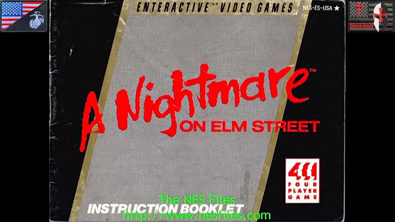 The S2 Intel Hub: "A Nightmare on Elm Street" (NES - 1990) [Instruction Manual - English Version]