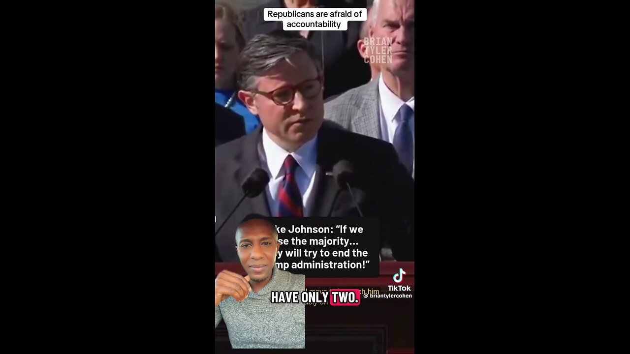 Republicans are afraid of accountability!