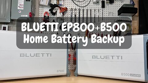 First Look at the BLUETTI EP800 + B500: Unboxing and Specs Breakdown