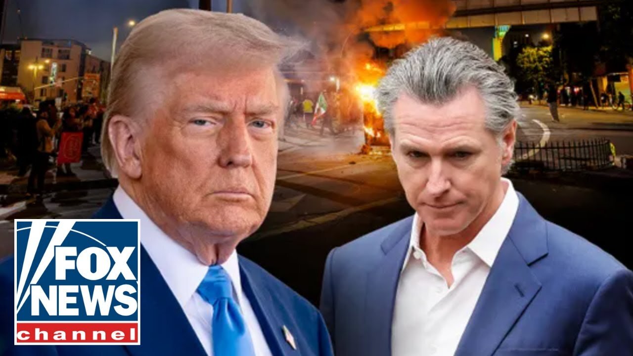 NEWSFLASH ': Trump endorses potential arrest of Newsom after he dares admin