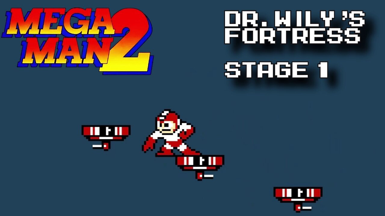 Mega Man 2 (NES) - Dr. Wily's Fortress Stage 1
