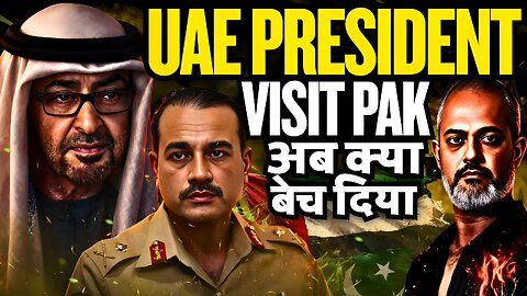 UAE President Pakistan Visit, What did Pakistan Sell, Asim Munir Bulletproof Jacket Why I Aadi