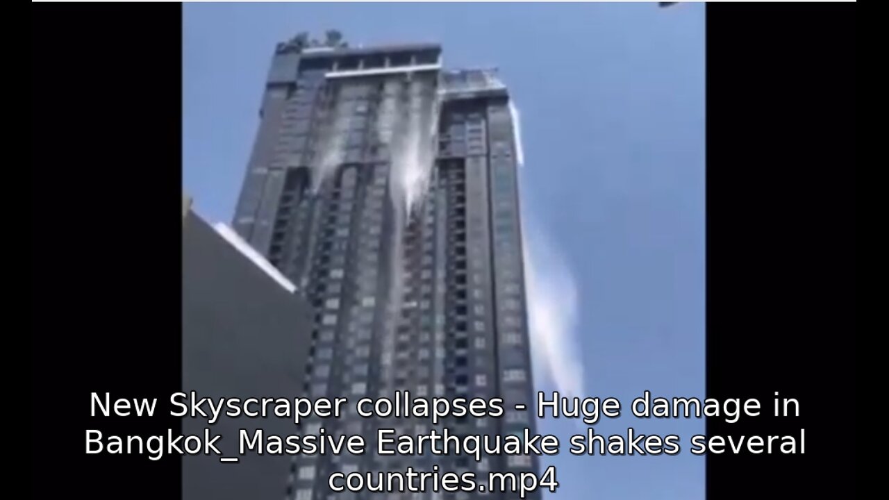 Bangkok_Massive Earthquake