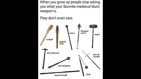 Other Weapons For Just In Case