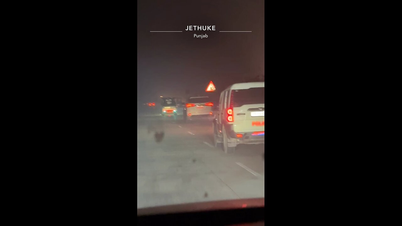 Police gave me sequrity in indian roads✌️