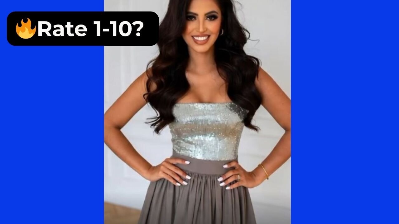 🔥 Rate This Sparkly Silver Top 1-10? | Supermodel Shine 4K