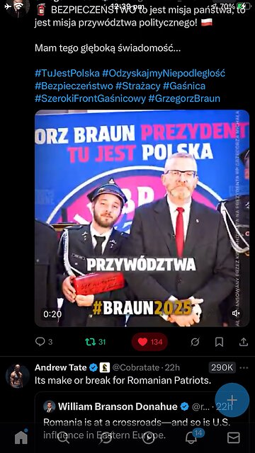 In polish Grzegorz Braun MP