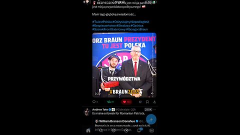 In polish Grzegorz Braun MP