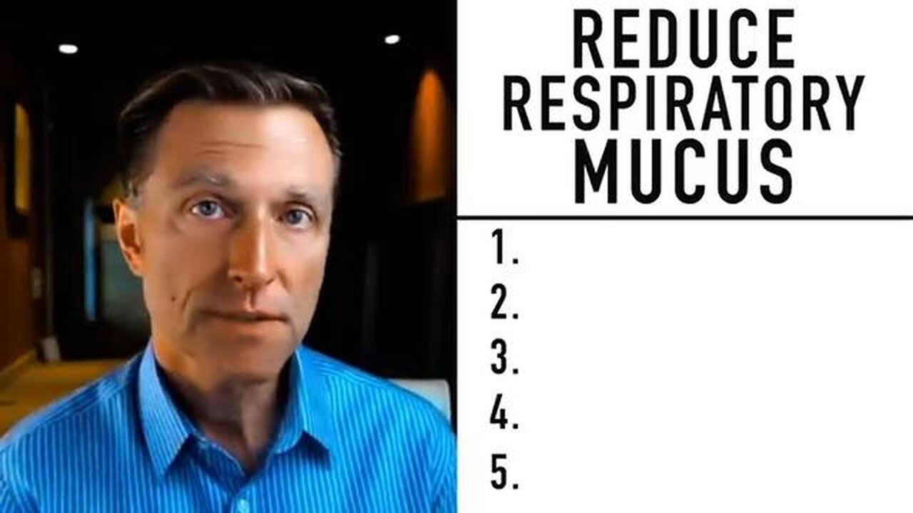 The BEST Respiratory Mucus and Phlegm Remedy - Dr Eric Berg