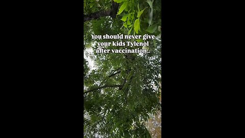 Never give Your Choldren Tylenol After Vaccination (If you do this medical procedure)