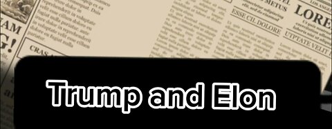 #Trump and #Elon