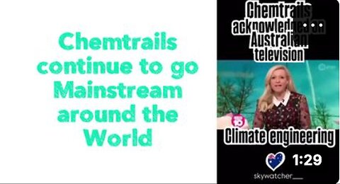 "Unveiling the Rising Global Trend: The Mainstream Impact of Chemtrails"