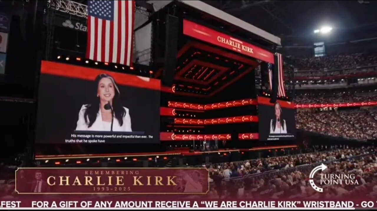 DNI Gabbard: Charlie Kirk's Message Is More Powerful Today