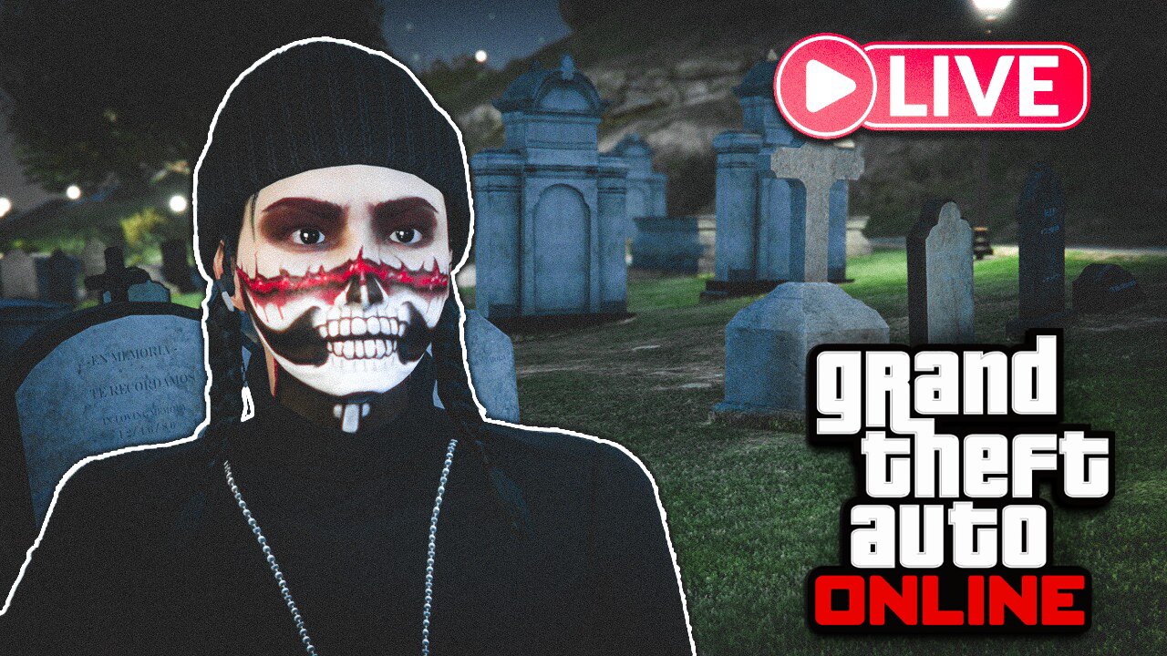 Spooky Vibesss + GTA Online Late Night Money Grind, Just Chatting & More!!!!
