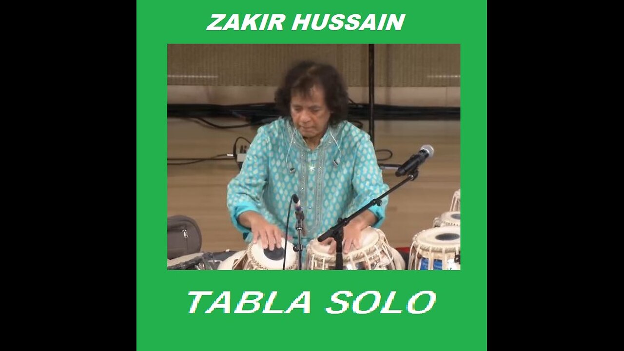 ZAKIR HUSSAIN---TABLA SOLO