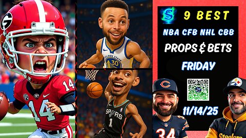 🏈 9 HOT FRIDAY NBA Picks Today | College Basketball | College Football Picks | PRIZEPICKS Today