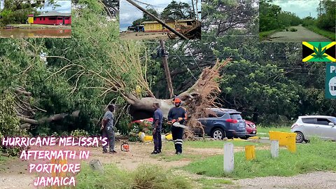 Aftermath Of Hurricane Melissa On The Southside Of Jamaica