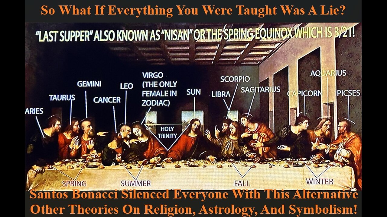 Santos Bonacci Silenced Everyone With Alternative Theories On Religion, Astrology, And Symbolism