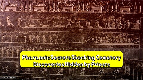 Pharaonic Secrets: Shocking Cemetery Discoveries Hidden by Priests? #Egypt #Archaeology...