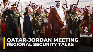 Regional issues, Gaza war discussed during Qatar-Jordan meeting in Amman