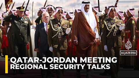 Regional issues, Gaza war discussed during Qatar-Jordan meeting in Amman